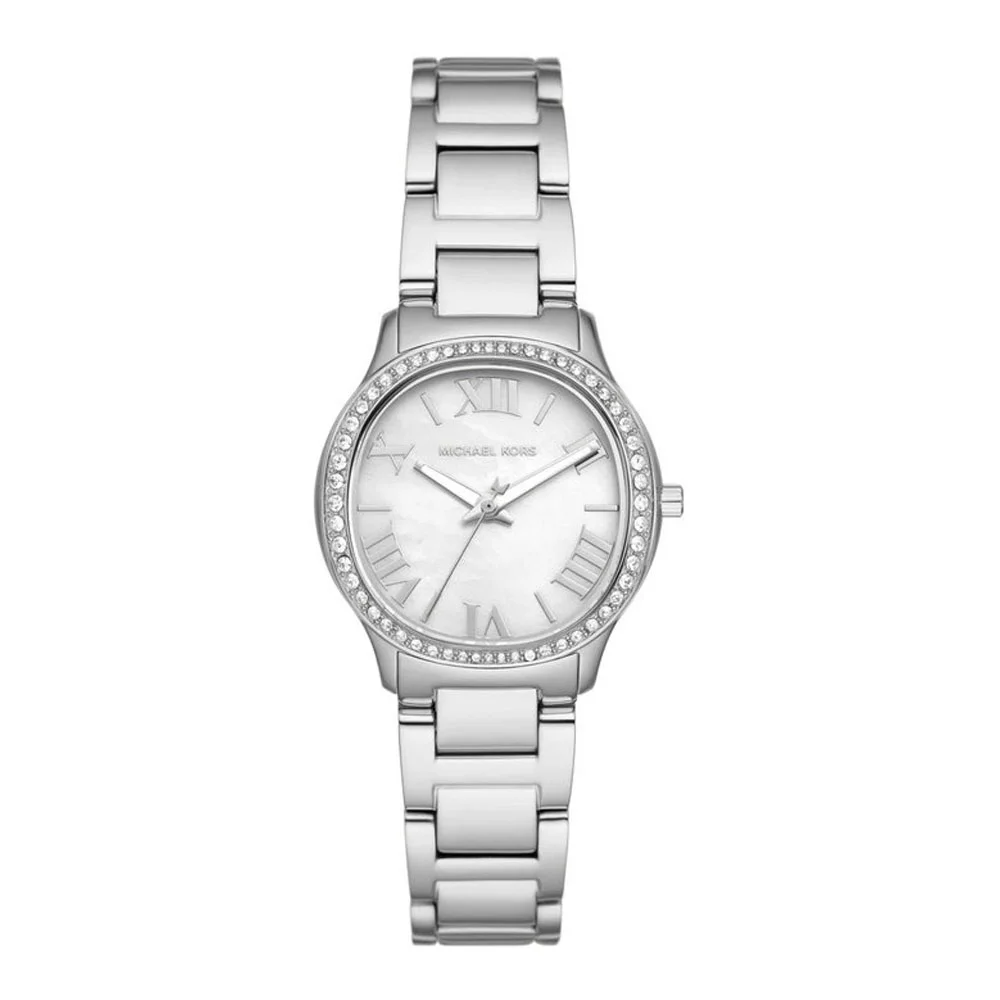 Φωτογραφία προϊόντος: MICHAEL KORS Sage Crystals Silver Stainless Steel Bracelet MK4824