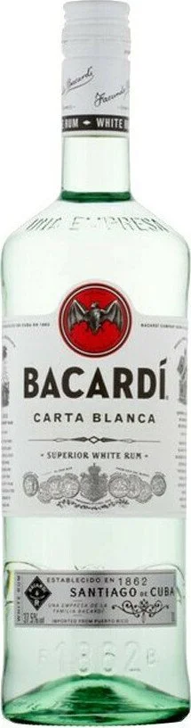 Φωτογραφία προϊόντος: ΡΟΥΜΙ BACARDI CARTA BLANCA 1000ml