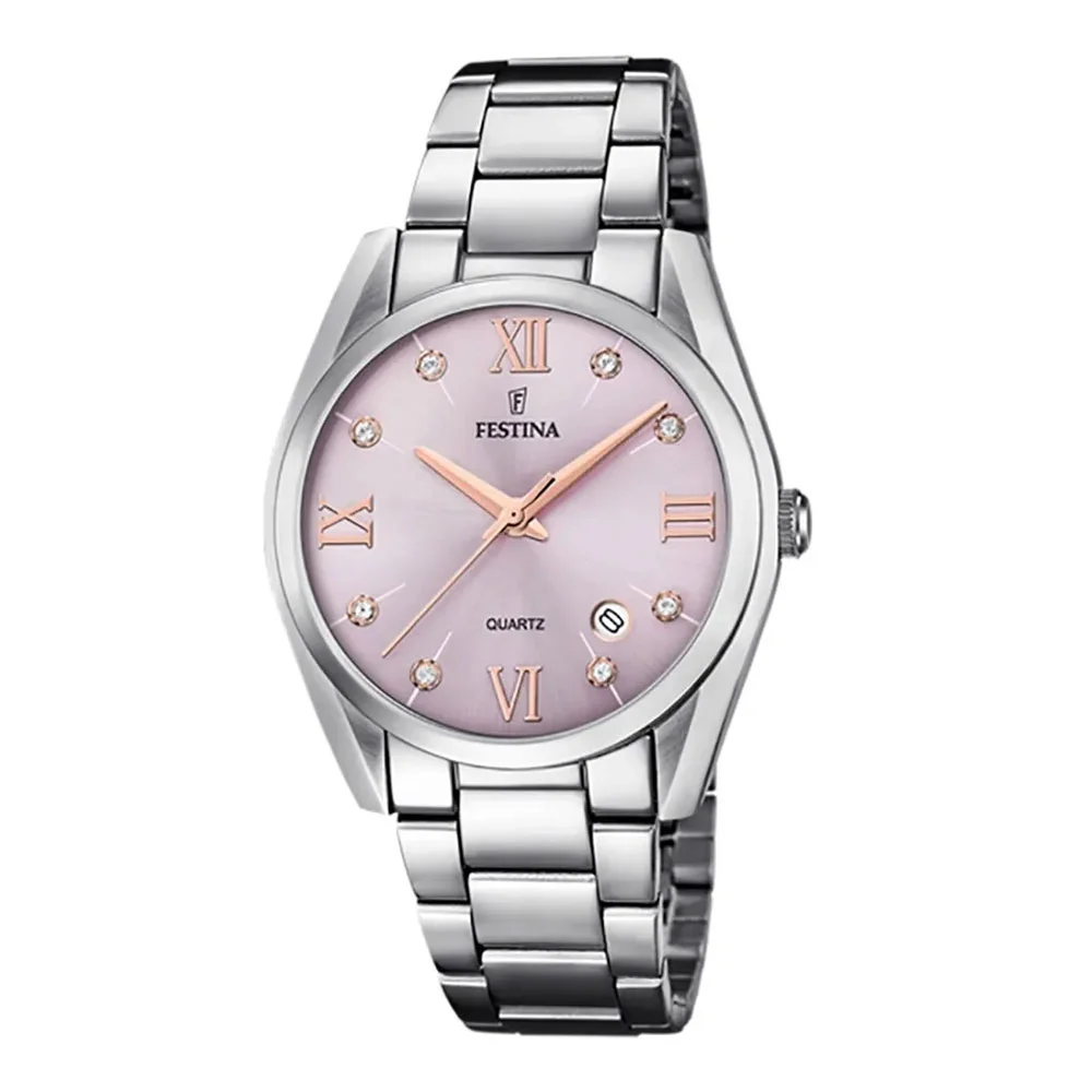 Φωτογραφία προϊόντος: FESTINA Boyfriend Crystals Silver Stainless Steel Bracelet F16790/D