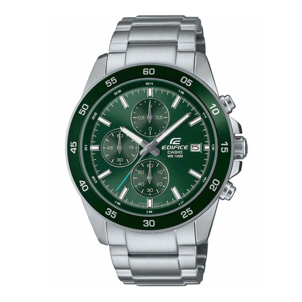 Φωτογραφία προϊόντος: CASIO Edifice Chronograph Silver Stainless Steel Bracelet EFR-526D-3AVUEF