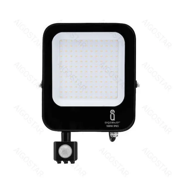 Φωτογραφία προϊόντος: OEM Aigostar LED προβολέας Με αισθητήρα 100W 8900lm 4000K IP65 MRE 19574