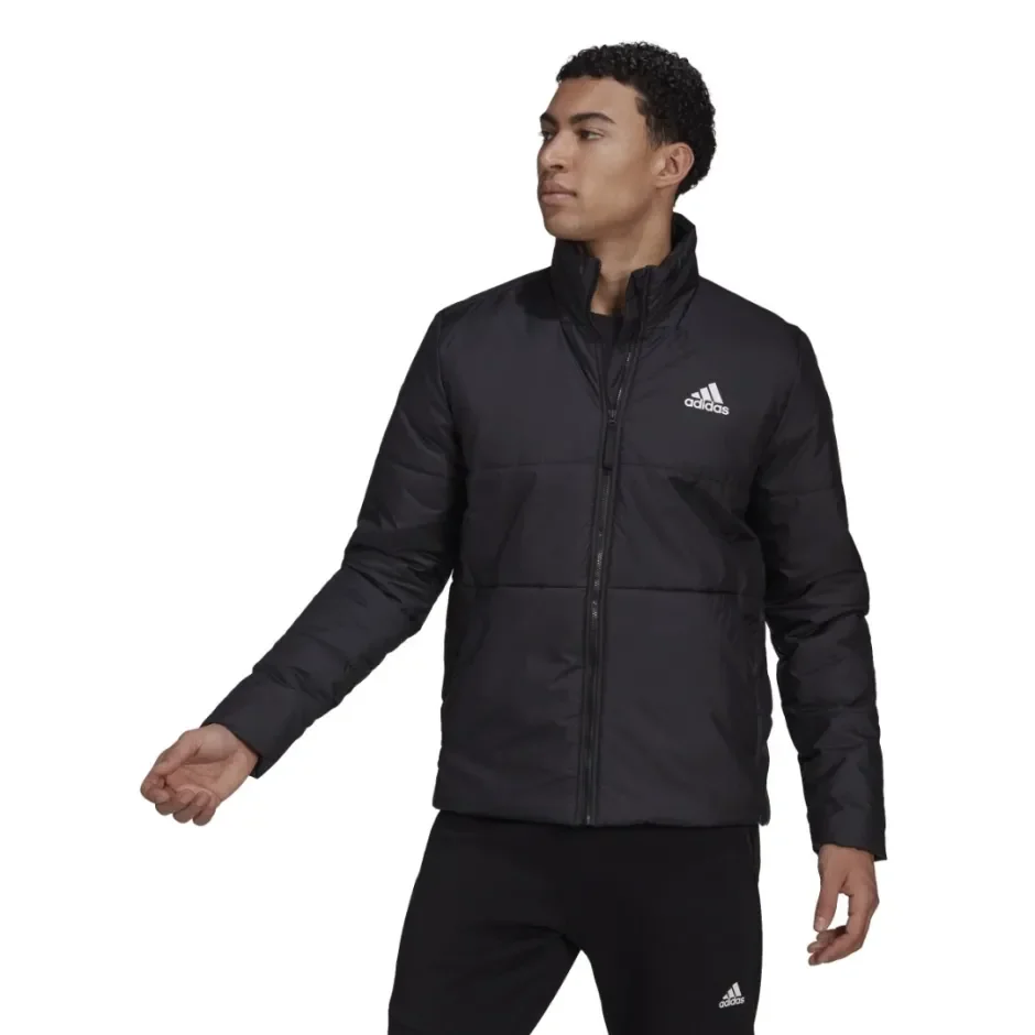 Φωτογραφία προϊόντος: Adidas Sportswear BSC 3-Stripes Insulated Χειμωνιάτικο Μπουφάν Αδιάβροχο HG8758 ΜΑΥΡΟ
