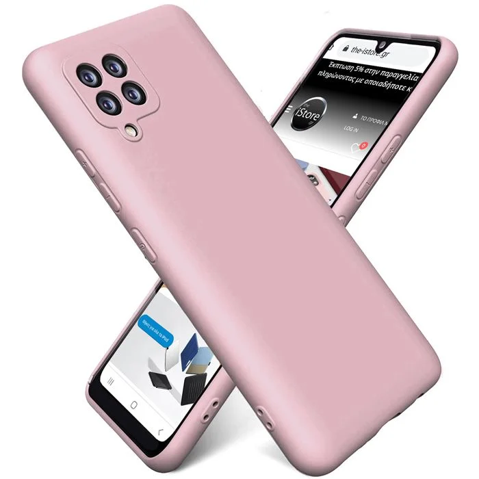 Φωτογραφία προϊόντος: Rubber Silk Case Lavender Samsung Galaxy M32