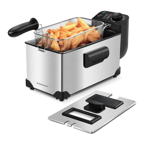 Φωτογραφία προϊόντος: OEM ΦΡΙΤΕΖΑ DEEP FRYER WITH WINDOW STAINLESS STEEL 2200W 3L VDE/USHAS ΙΝΟΧ 8433325500917-TS SZ
