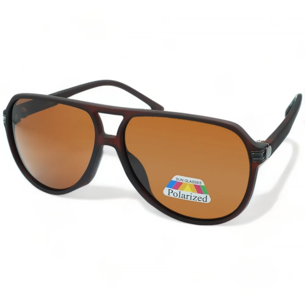 Φωτογραφία προϊόντος: OPTOSQUAD Unisex Γυαλιά Ηλίου Polarized Οβάλ με Καφέ Κοκκάλινο Σκελετό και Καφέ Φακό PK8256160075