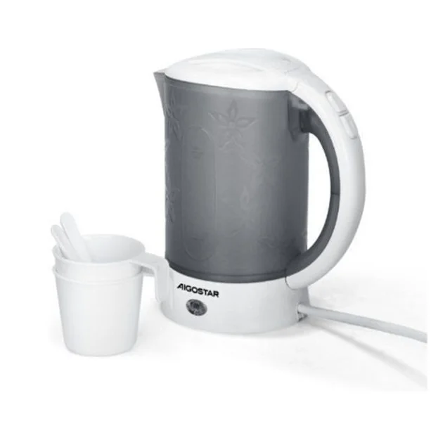 Φωτογραφία προϊόντος: OEM ΒΡΑΣΤΗΡΑΣ Electric Kettle Plastic Travelling 650W 0.6L Cool gray (offline) VDE/ Cooltravel 8433325290252-TS SZ