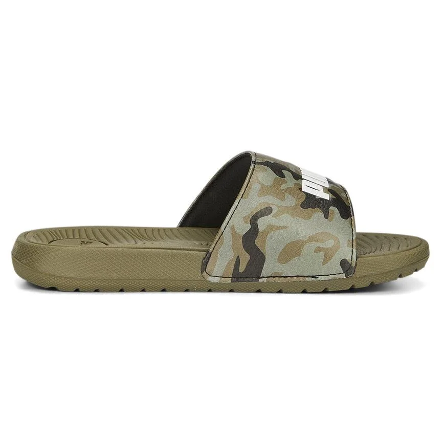 Φωτογραφία προϊόντος: 390895-01 - PUMA COOL CAT 2.0 CAMO KIDS BX SLIDES CAMO OLIVE Color