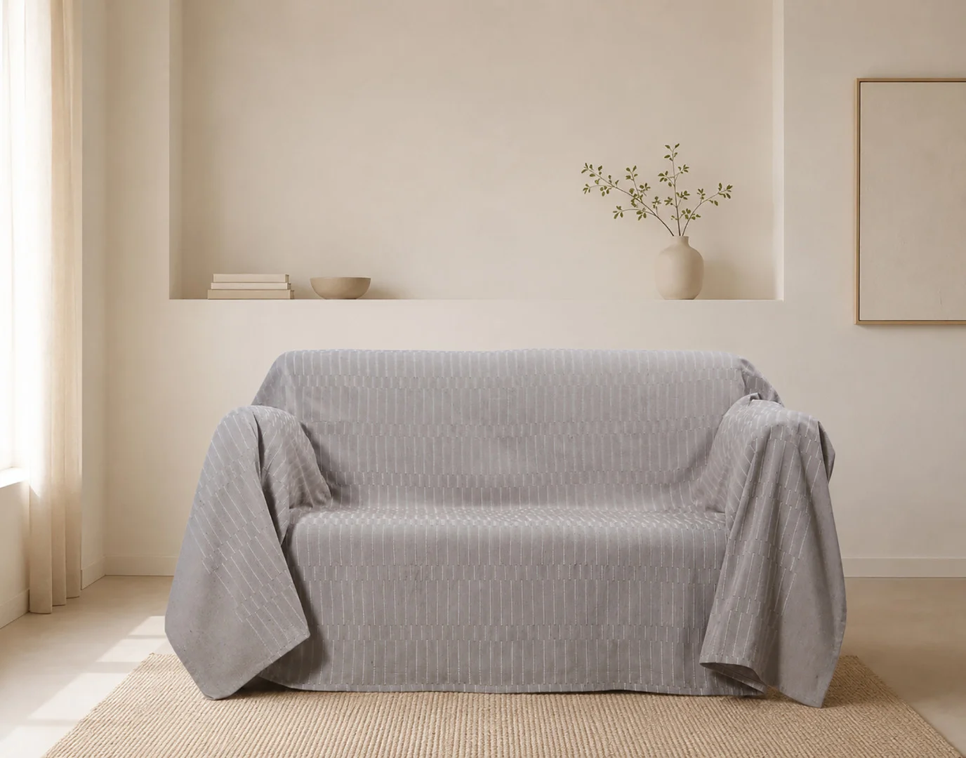 Φωτογραφία προϊόντος: SilkFashion ΡΙΧΤΑΡΙΑ 25632 (180cm x 250cm) light camel - -