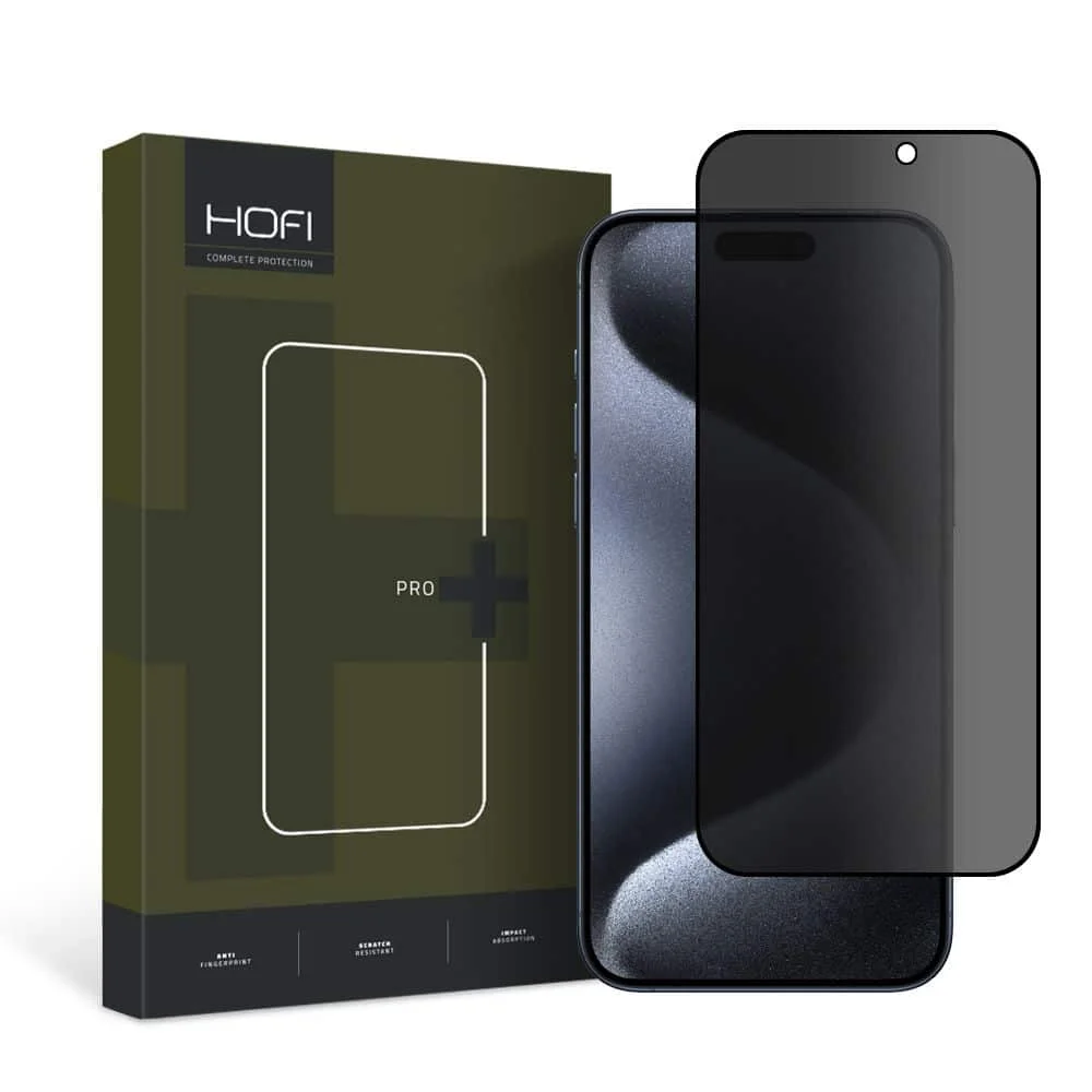Φωτογραφία προϊόντος: HOFI anti spy glass pro+ iPhone 15 pro max ιδιωτικότητα