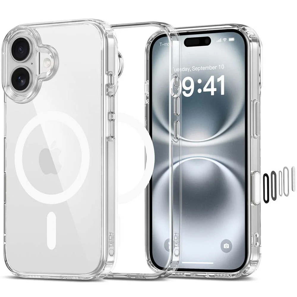 Φωτογραφία προϊόντος: TECH-PROTECT Flexair Hybrid - θήκη για Apple iPhone 16 - Διάφανο