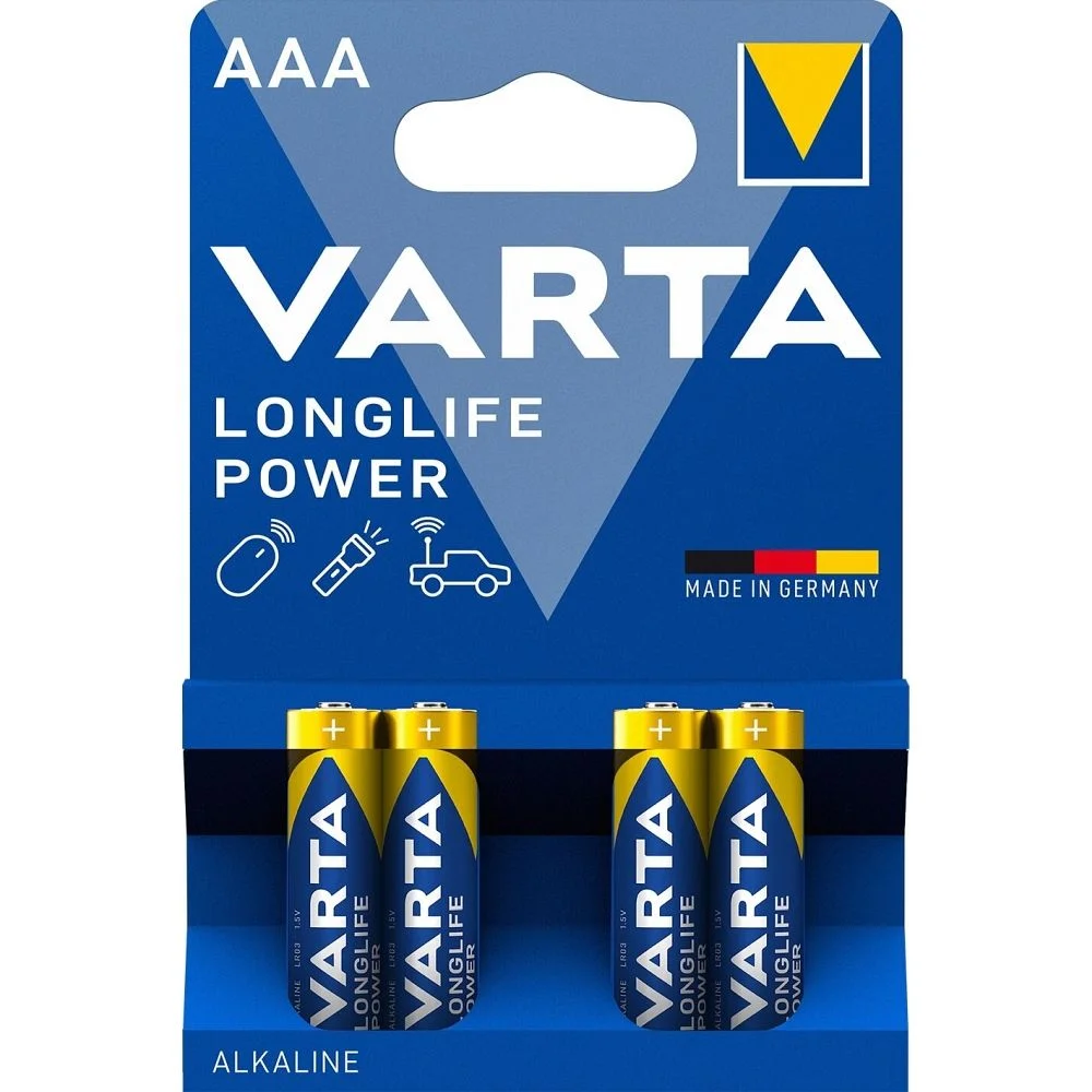 Φωτογραφία προϊόντος: . VARTA alkaline battery R3 (AAA) Longlife Power 4 pcs