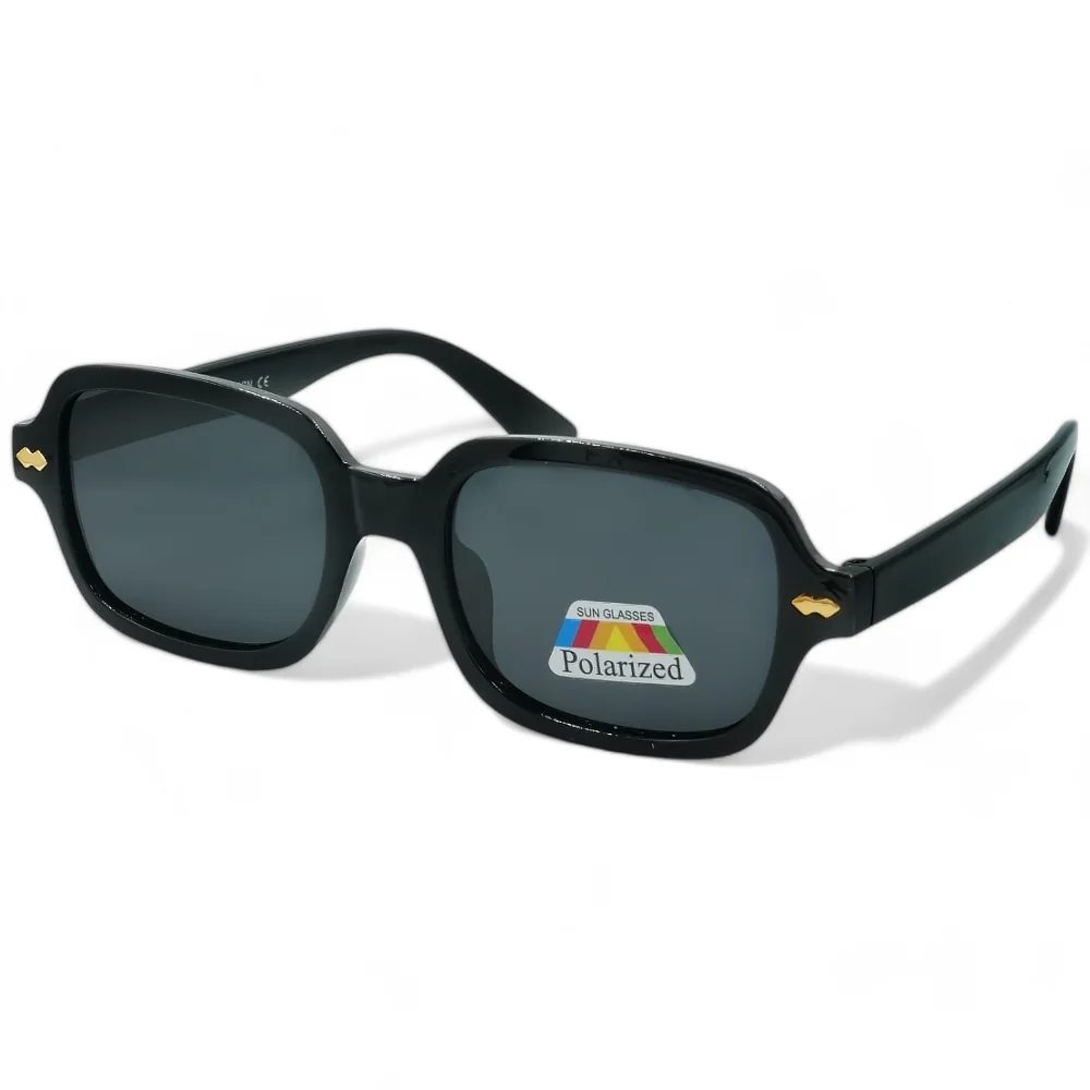 Φωτογραφία προϊόντος: OPTOSQUAD Unisex Γυαλιά Ηλίου Polarized Τετράγωνο με Μαύρο Σκελετό και Μαύρο Φακό F6099195