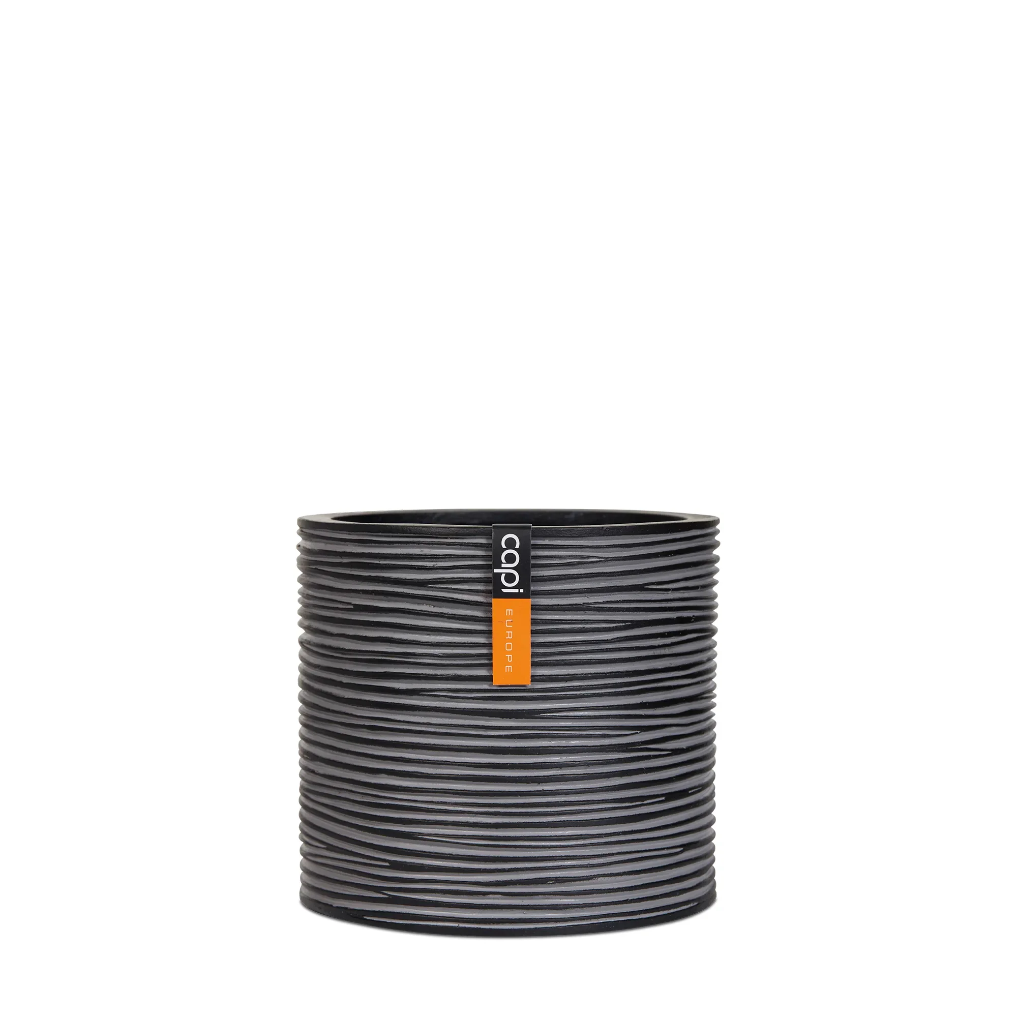 Φωτογραφία προϊόντος: Capi Vase Cylinder Rib 12x10 Black