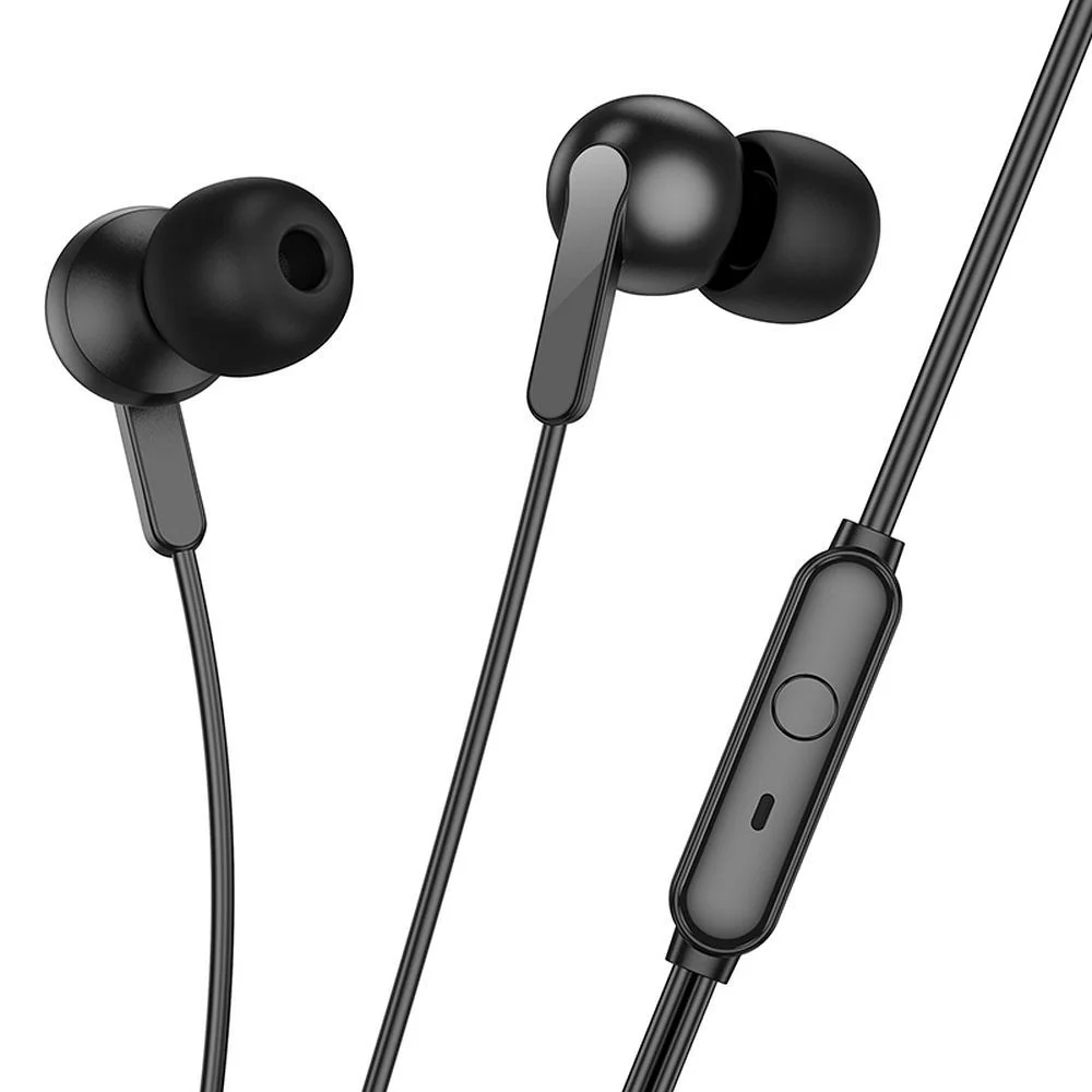 Φωτογραφία προϊόντος: . HOCO wire earphones Jack 3,5 mm with microphone M124 white