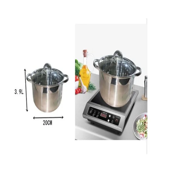 Φωτογραφία προϊόντος: OEM ΚΑΤΣΑΡΟΛΑ 20CM 3.9L SILVER SDS-15536-TS SZ