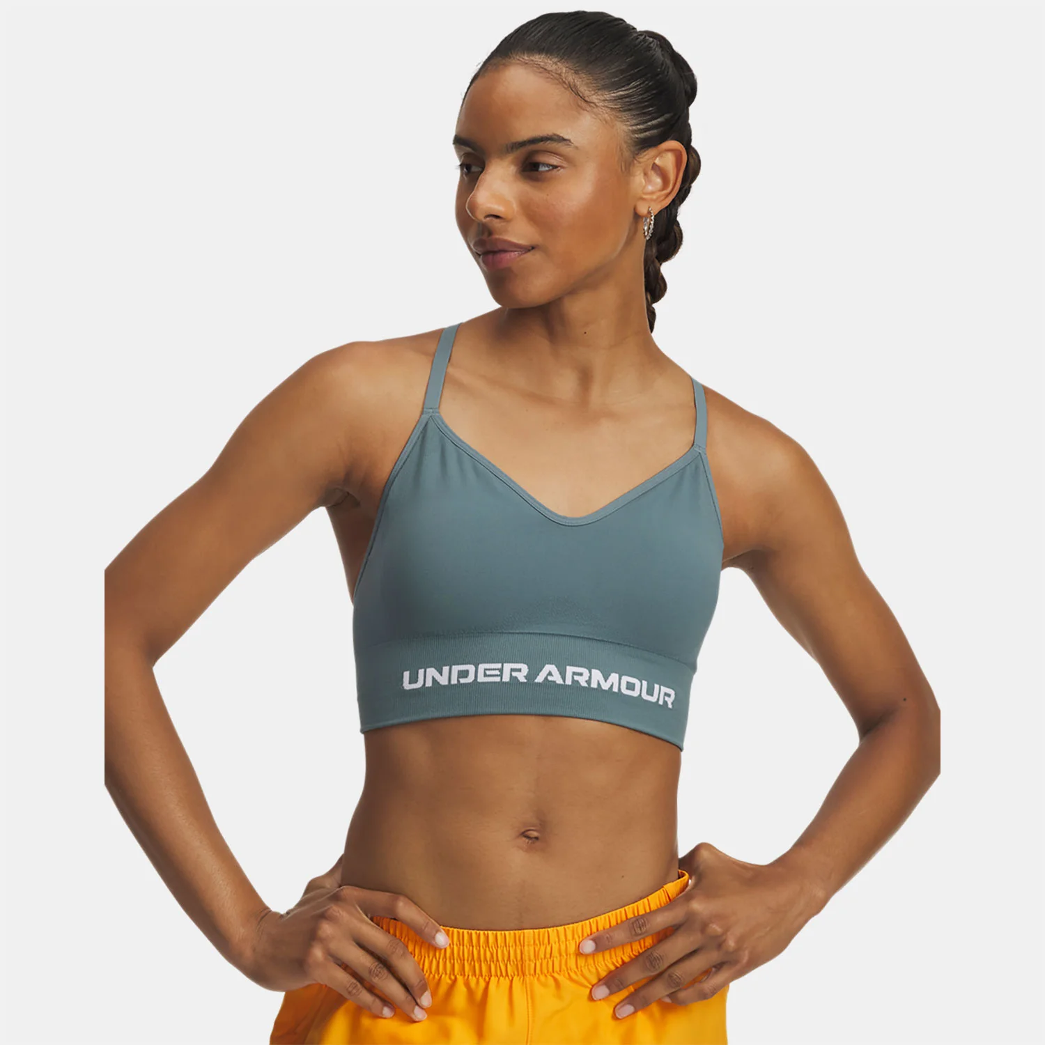 Φωτογραφία προϊόντος: UNDER ARMOUR VANISH SEAMLESS LOW BRA ΜΠΛΕ