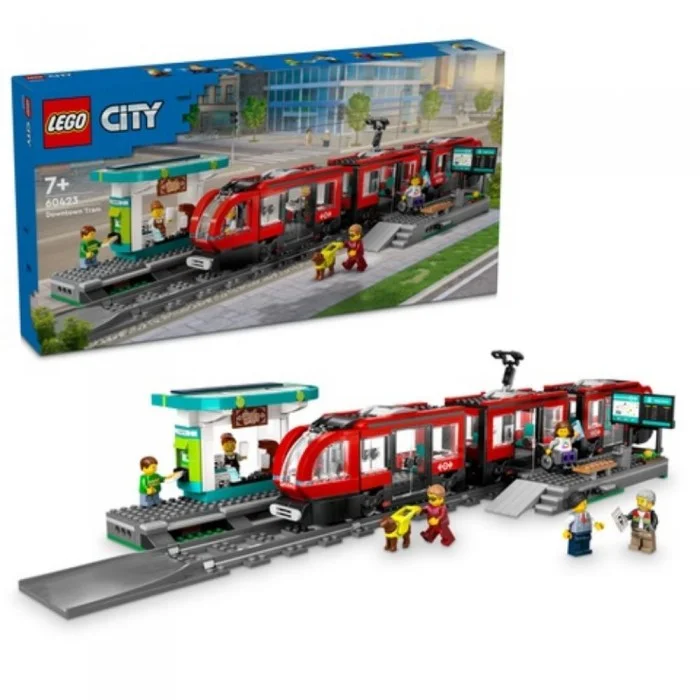 Φωτογραφία προϊόντος: Lego City Tram With Stop (60423) (LGO60423)
