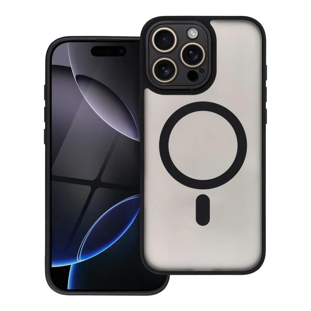 Φωτογραφία προϊόντος: . VARIETE MAG COVER Case compatible with MagSafe for IPHONE 16 PRO MAX black