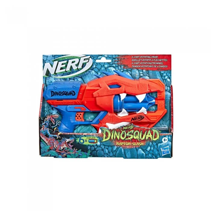Φωτογραφία προϊόντος: Hasbro Nerf Εκτοξευτής Raptor-Slash Dinosquad για 8+ Ετών (F2475) (HASF2475)