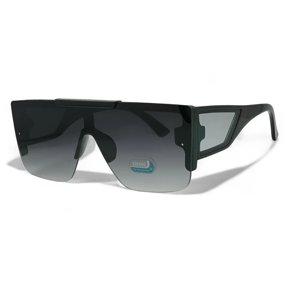 Φωτογραφία προϊόντος: OPTOSQUAD Unisex Γυαλιά Ηλίου UV400 Τετράγωνο με Μαύρο Σκελετό και Μαύρο ντεγκραντέ Φακό 23471