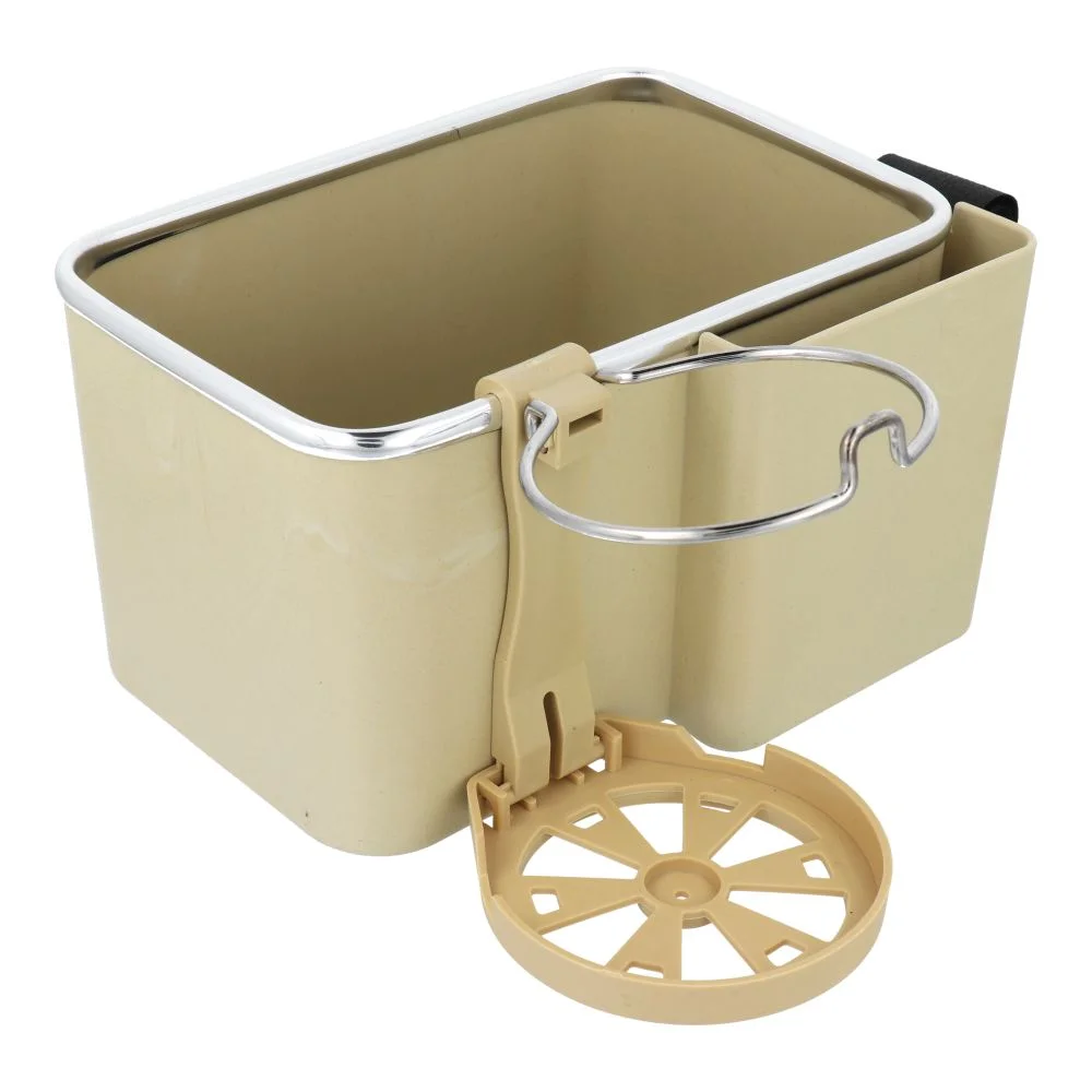 Φωτογραφία προϊόντος: . Car organizer with cup holder beige