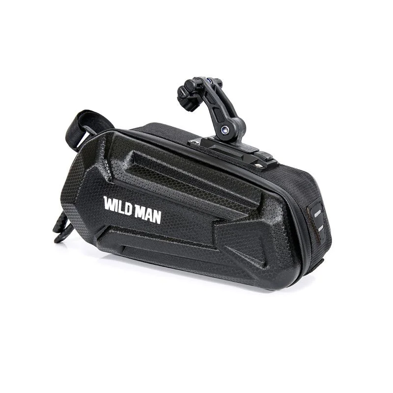 Φωτογραφία προϊόντος: . WILDMAN traveling bag under bike saddle with zipper 1,2L XT7 black