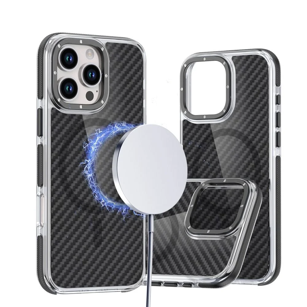 Φωτογραφία προϊόντος: . FIBER Case comapitble with MagSafe for SAMSUNG A57 5G black