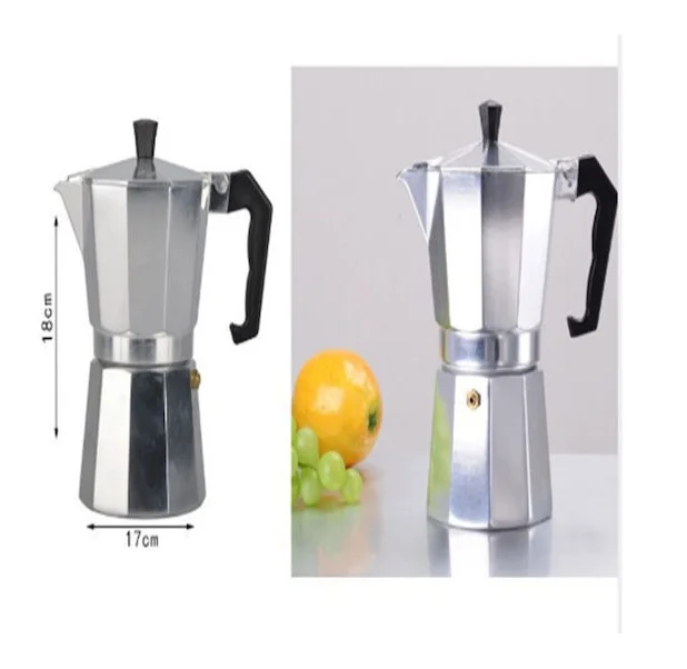 Φωτογραφία προϊόντος: OEM KAΦETIEPA ESPRESSO 300ML SILVER 18*17CM SDS-22195-TS SZ