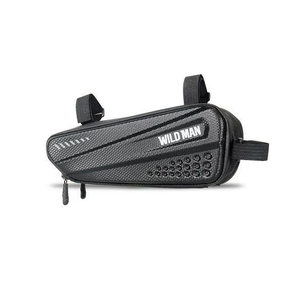 Φωτογραφία προϊόντος: . WILDMAN traveling bag under the bike frame with zipper 1,5L E4 black