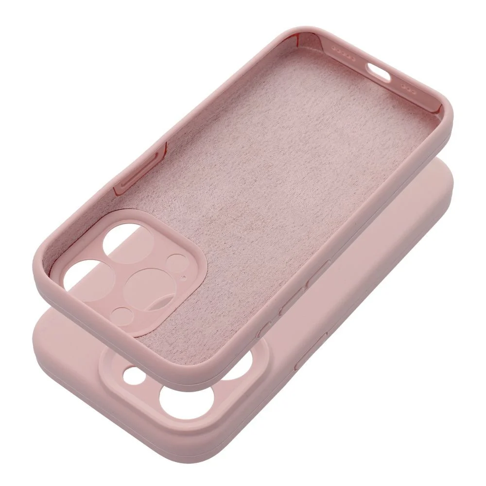Φωτογραφία προϊόντος: . Case SILICONE 2mm for IPHONE 17 Pro Max sand pink