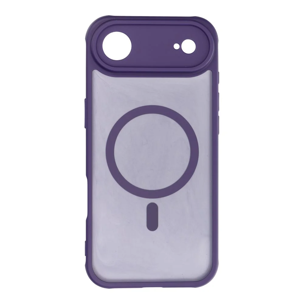 Φωτογραφία προϊόντος: . FULL MATTE MAG COVER case compatible with MagSafe for IPHONE 17 Air purple