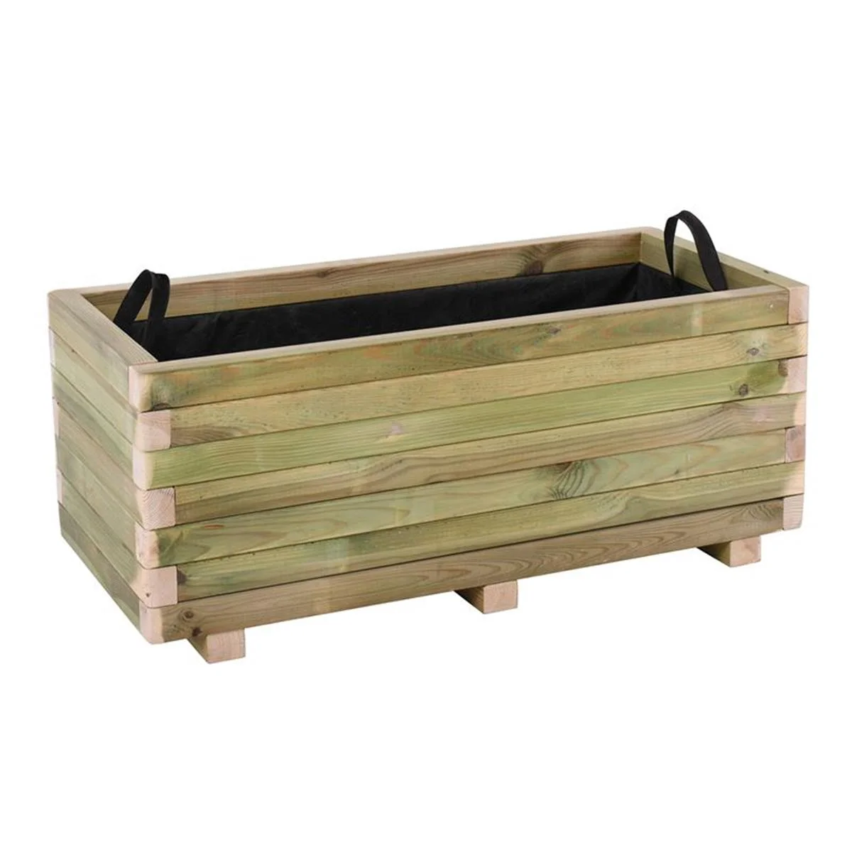 Φωτογραφία προϊόντος: Woodwell Ζαρντινιέρα FLOWER POT WOOD (Εμποτισμού Pine), Φυσικό, 90x40x36cm