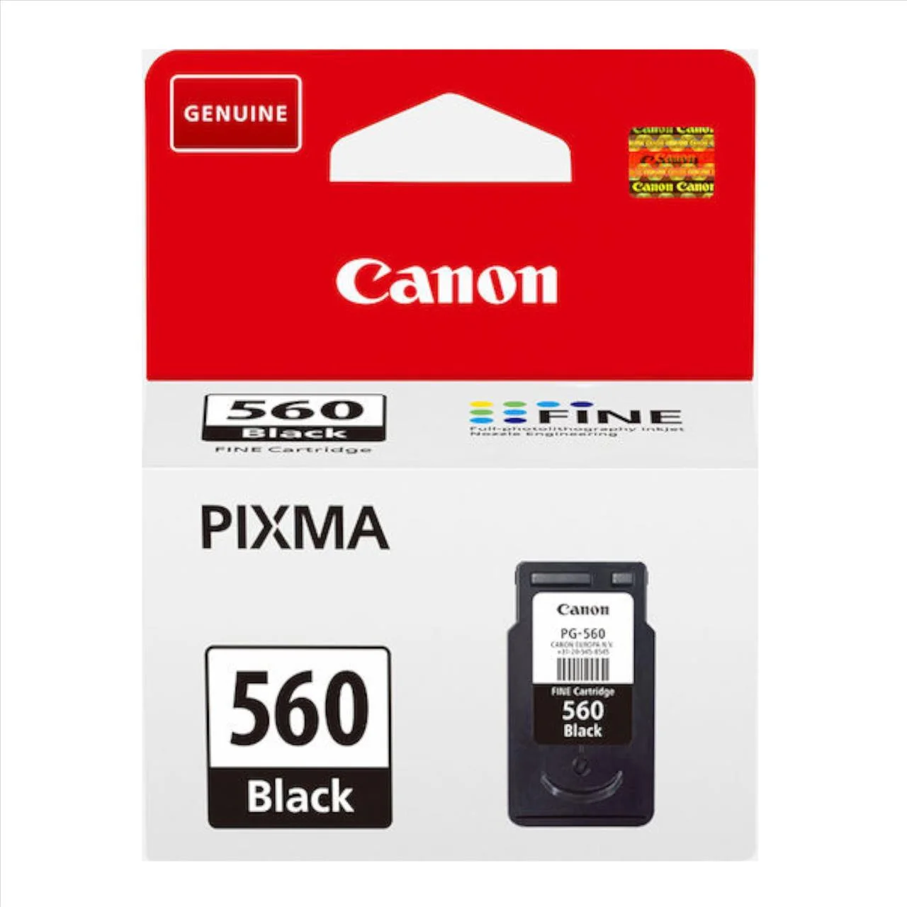 Φωτογραφία προϊόντος: Canon Mελάνι Inkjet PG-560 Black 3713C001 - CANPG-560BK