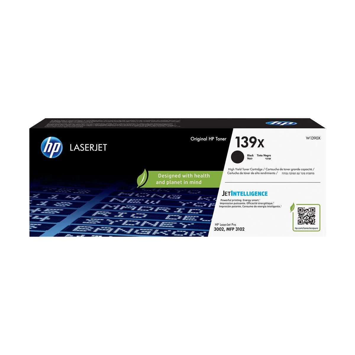 Φωτογραφία προϊόντος: Hewlett Packard HP 139X High Yield Black Original LaserJet Toner Cartridge - W1390X