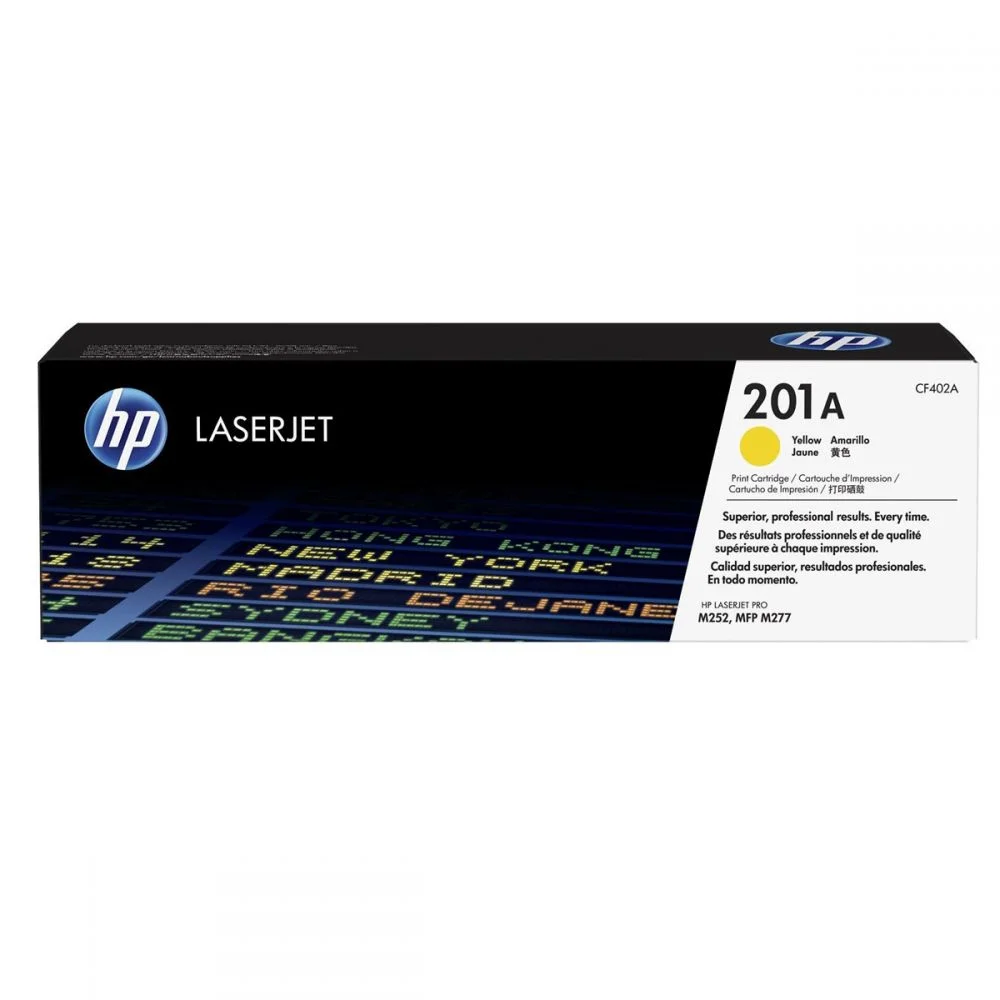 Φωτογραφία προϊόντος: Hewlett Packard Toner Laser 201A HP LJ Color M252 Yellow 1.4K Pgs - CF402A
