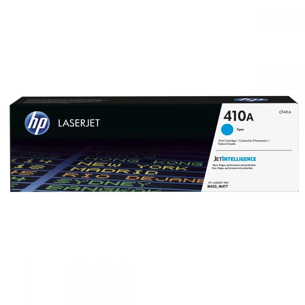 Φωτογραφία προϊόντος: Hewlett Packard Toner HP LJ Pro Color M452 410A Cyan - 2,3K Pgs - CF411A