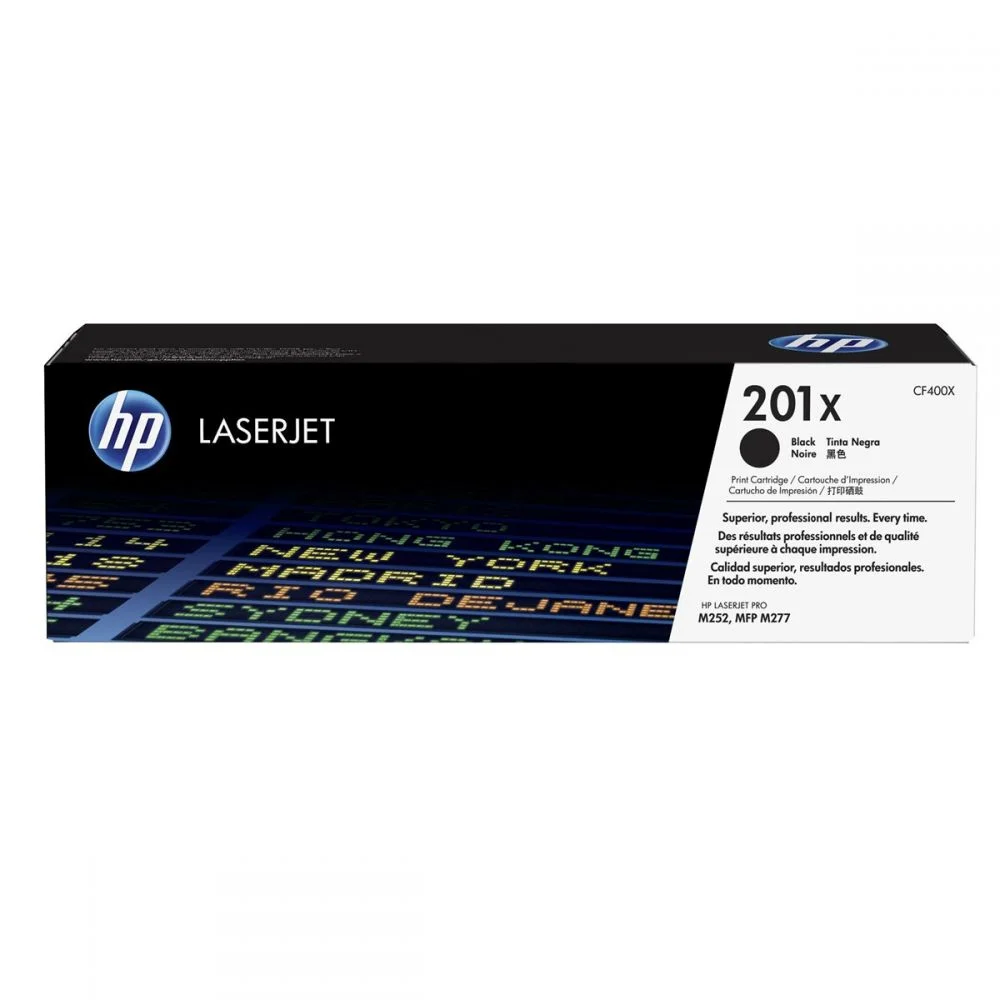 Φωτογραφία προϊόντος: Hewlett Packard Toner Laser 201X HP LJ Color M252 Black 2.8K Pgs - CF400X