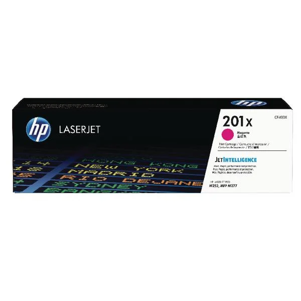 Φωτογραφία προϊόντος: Hewlett Packard Toner Laser 201X HP LJ Color M252 Magenta 2,3K Pgs - CF403X
