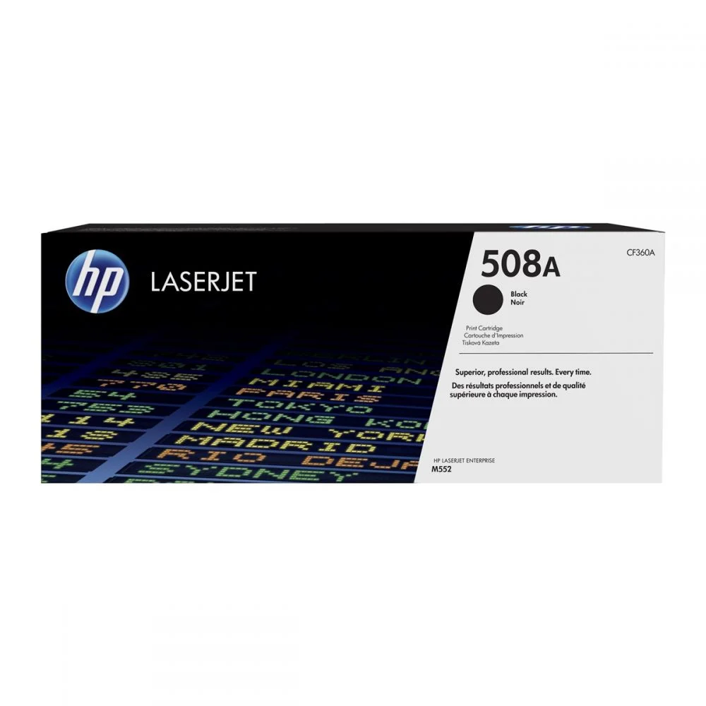 Φωτογραφία προϊόντος: Hewlett Packard Toner Laser 508A HP LJ Color M552 Black 6K Pgs - CF360A