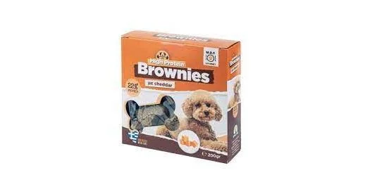 Φωτογραφία προϊόντος: MBF ΜΠΙΣΚΟΤΑ HIGH PROTEIN BROWNIES CHEDDAR CHEESE 200GR