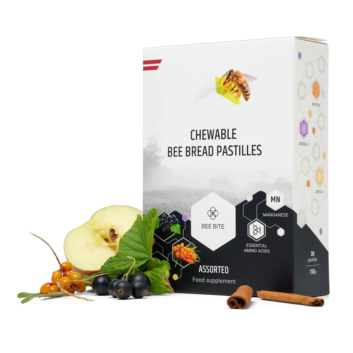 Φωτογραφία προϊόντος: Bee bread pastilles ASORTED 75gr