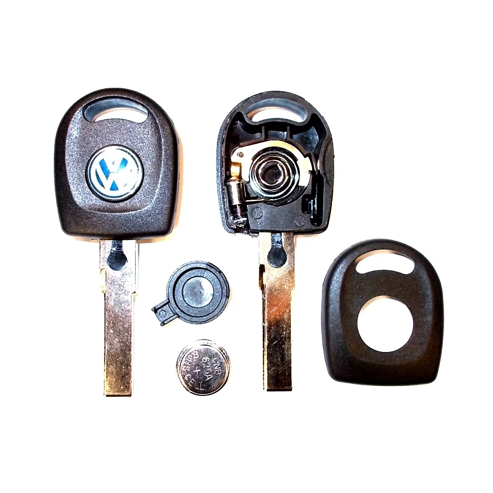 Φωτογραφία προϊόντος: Κενό κλειδί VW με θέση για chip, φωτάκι και λάμα HU66