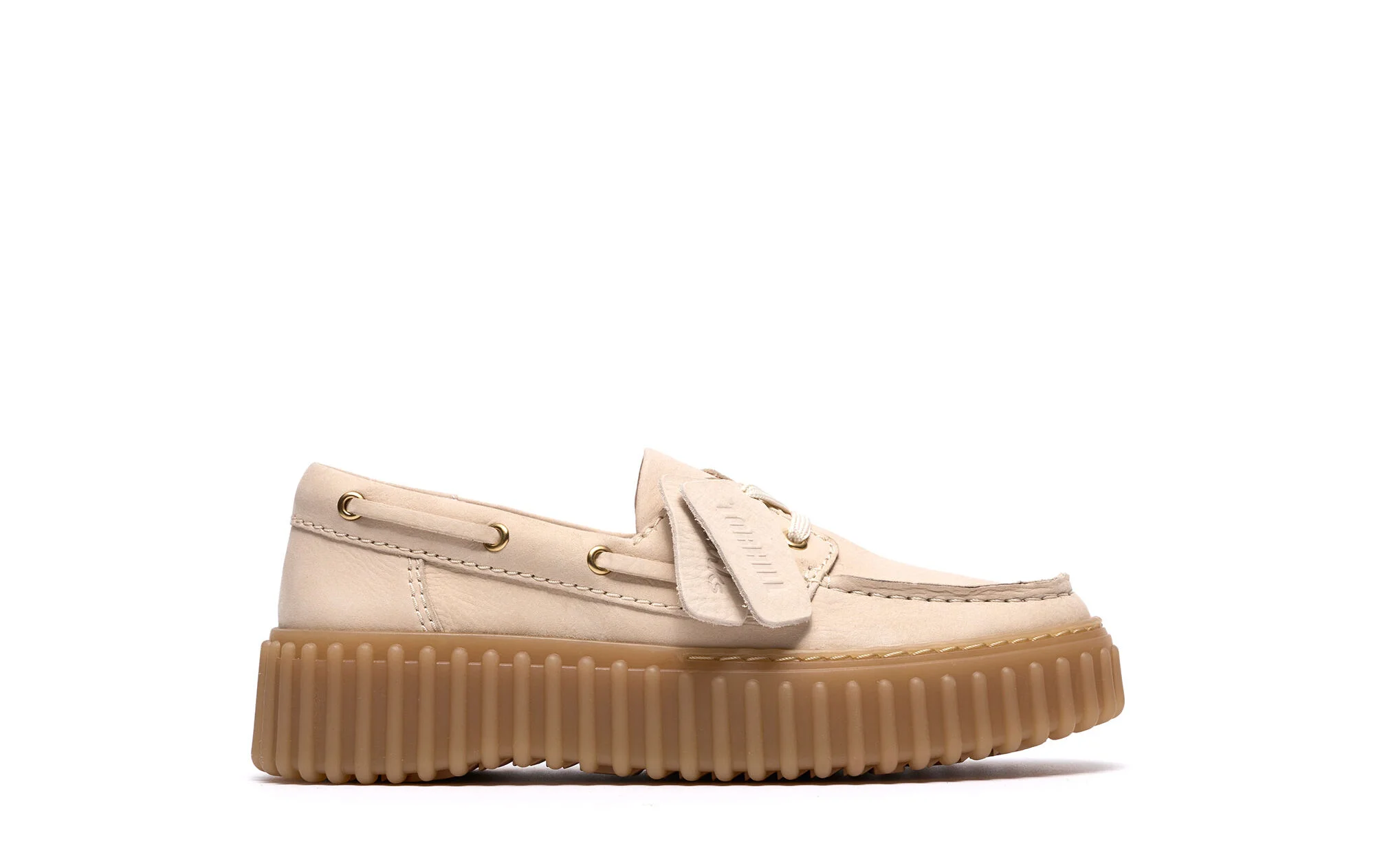 Φωτογραφία προϊόντος: Clarks Torhill Boat Cream Nubuck