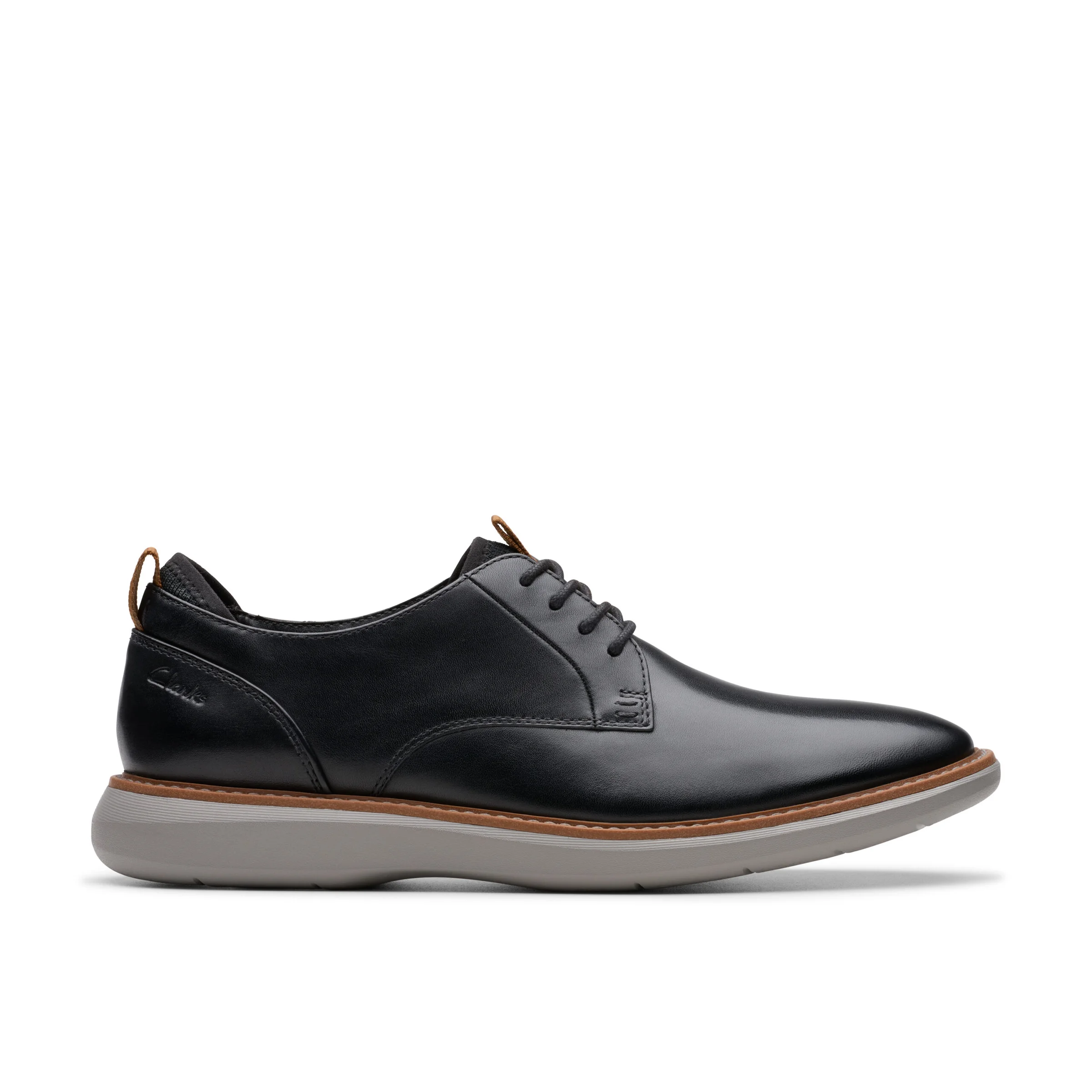 Φωτογραφία προϊόντος: Clarks Brantin Plain Black Leather