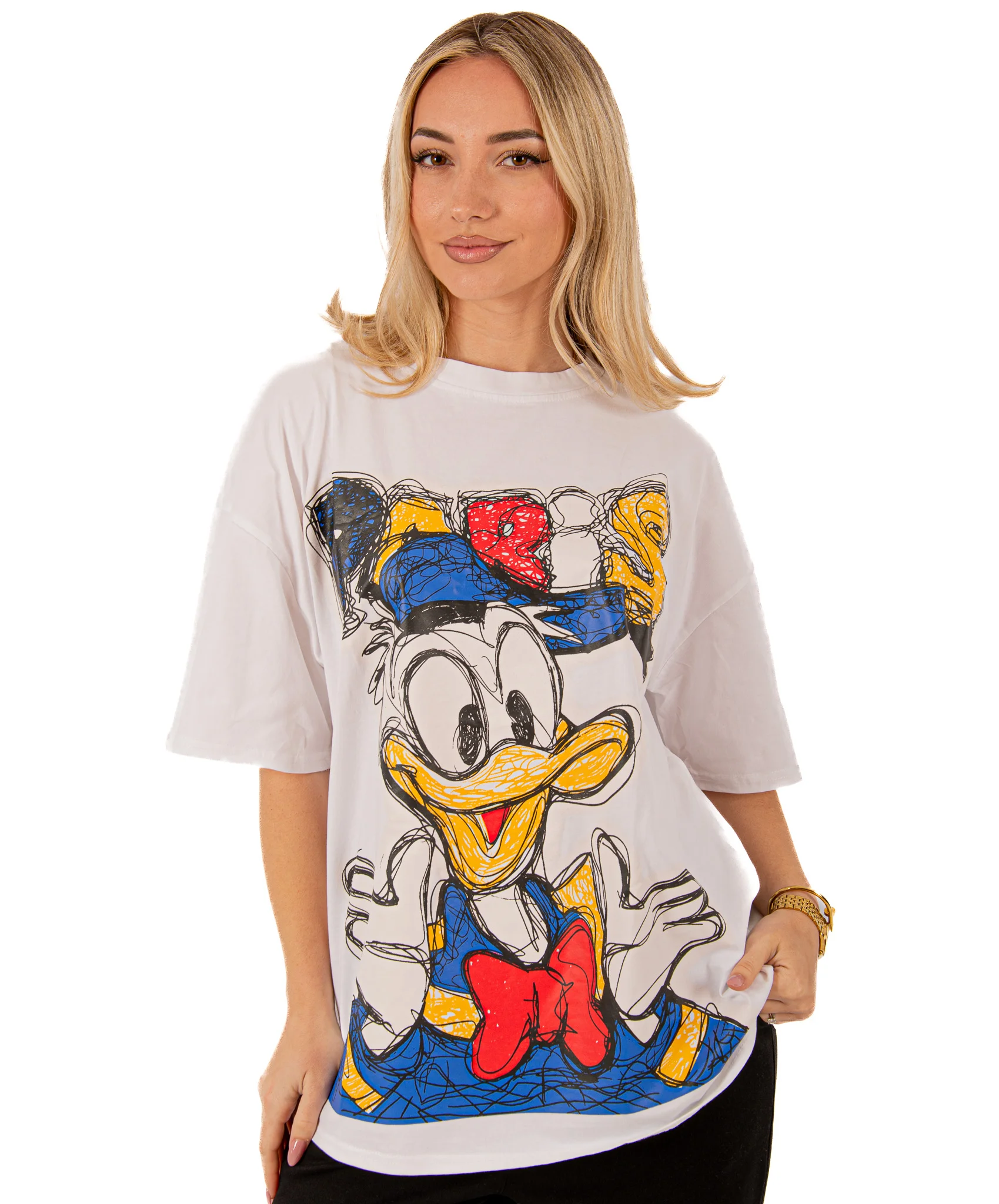 Φωτογραφία προϊόντος: Ellen T-shirt Unisex Donald Λευκό Λευκό