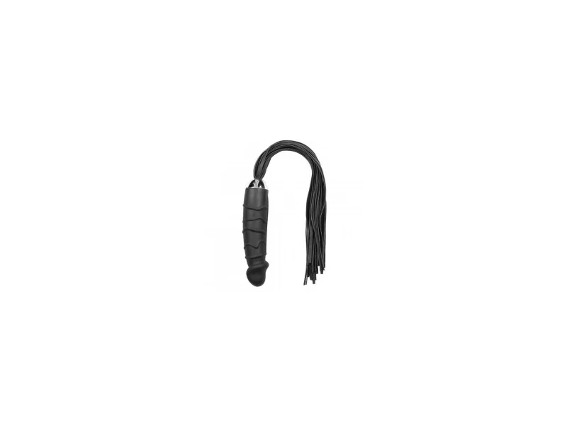 Φωτογραφία προϊόντος: EasyToys Dildo Flogger-Δονητής-Μαστίγιο σε χρώμα μαύρο 1 τμχ