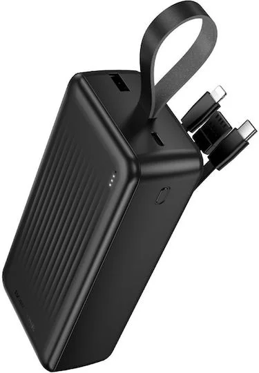 Φωτογραφία προϊόντος: Borofone BJ79B Power Bank 30000mAh με Θύρα USB-A και Θύρα USB-C Μαύρο
