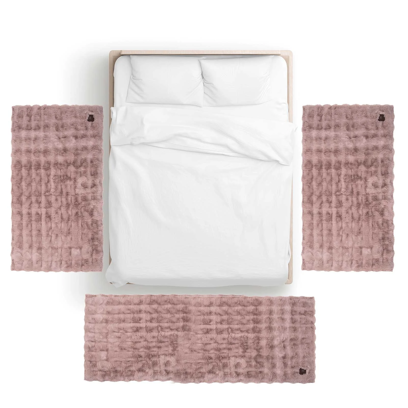 Φωτογραφία προϊόντος: Χαλί Διάδρομος 75x140 Faux Fur Essential Greenwich Polo Club 3124 Nude 100% Πολυέστερ