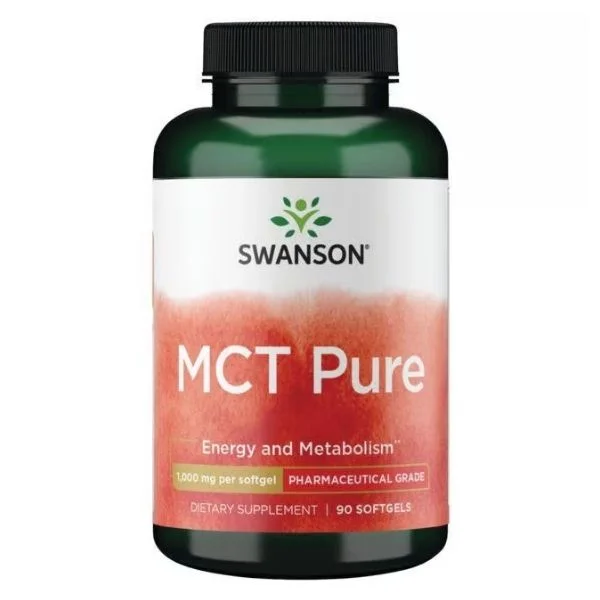 Φωτογραφία προϊόντος: MCT Pure (Pharmaceutical Grade) x 90 softgels - Swanson