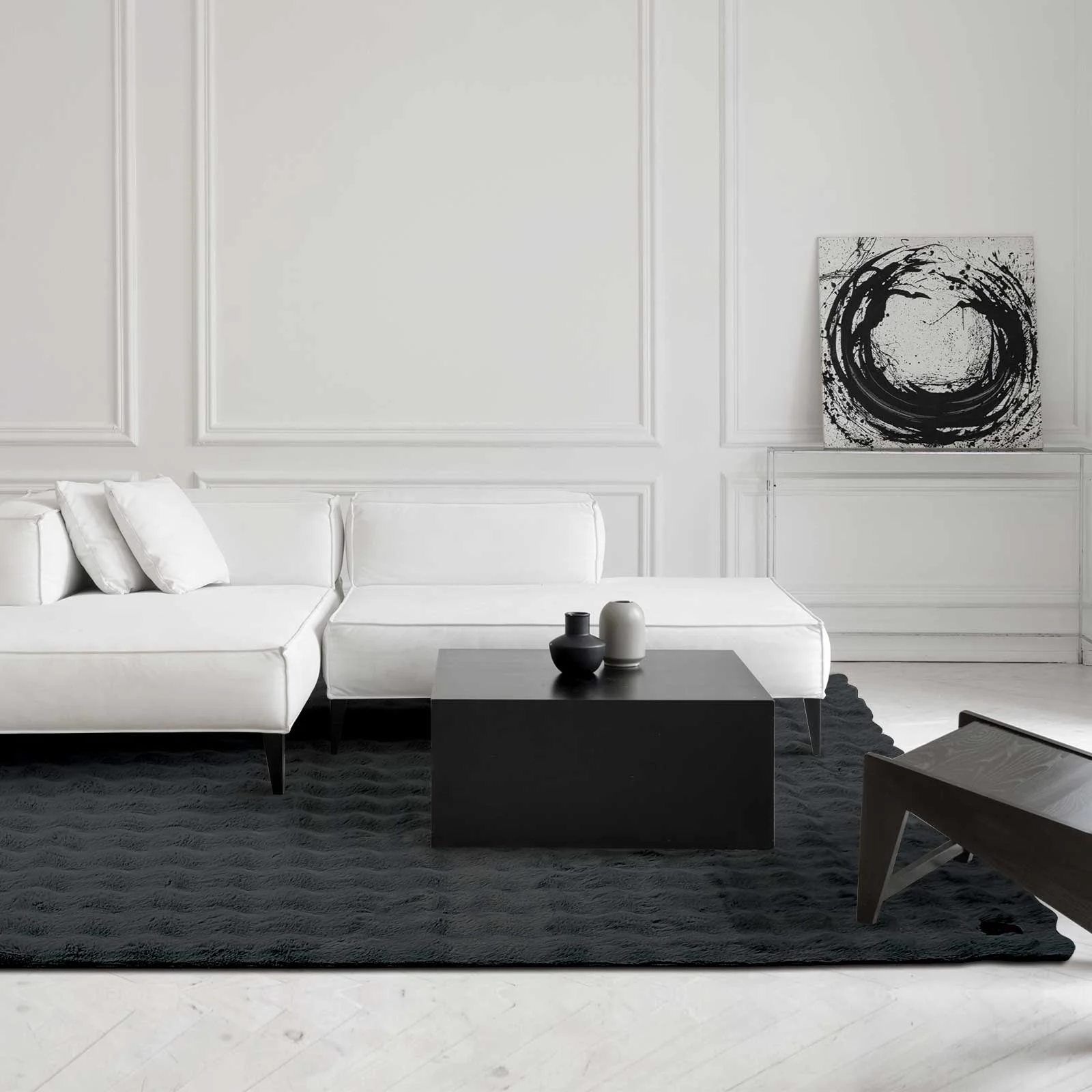 Φωτογραφία προϊόντος: Χαλί 150x200 Faux Fur Essential Greenwich Polo Club Graphite